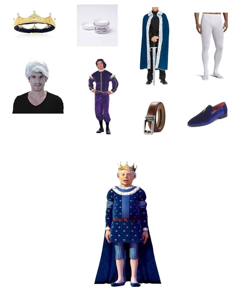 King Harold from Shrek Costume Guide