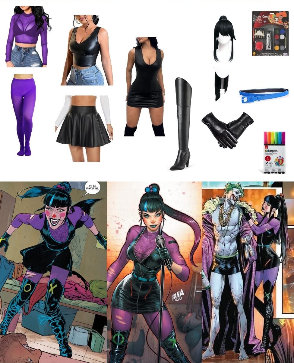 DIY Punchline Cosplay Costume Guide DIY Punchline Cosplay Costume Guide