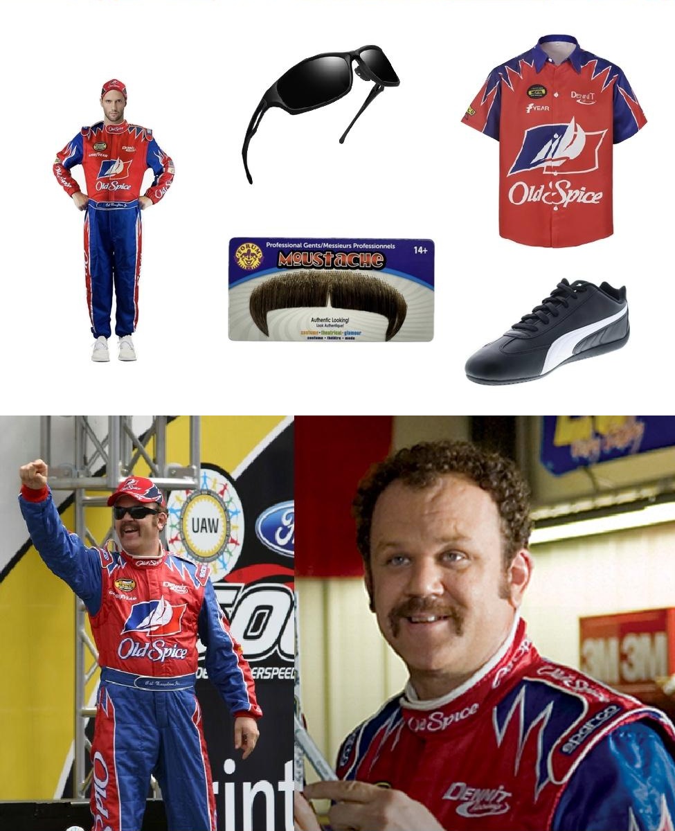 Cal Naughton Jr Talladega Nights Costume Guide