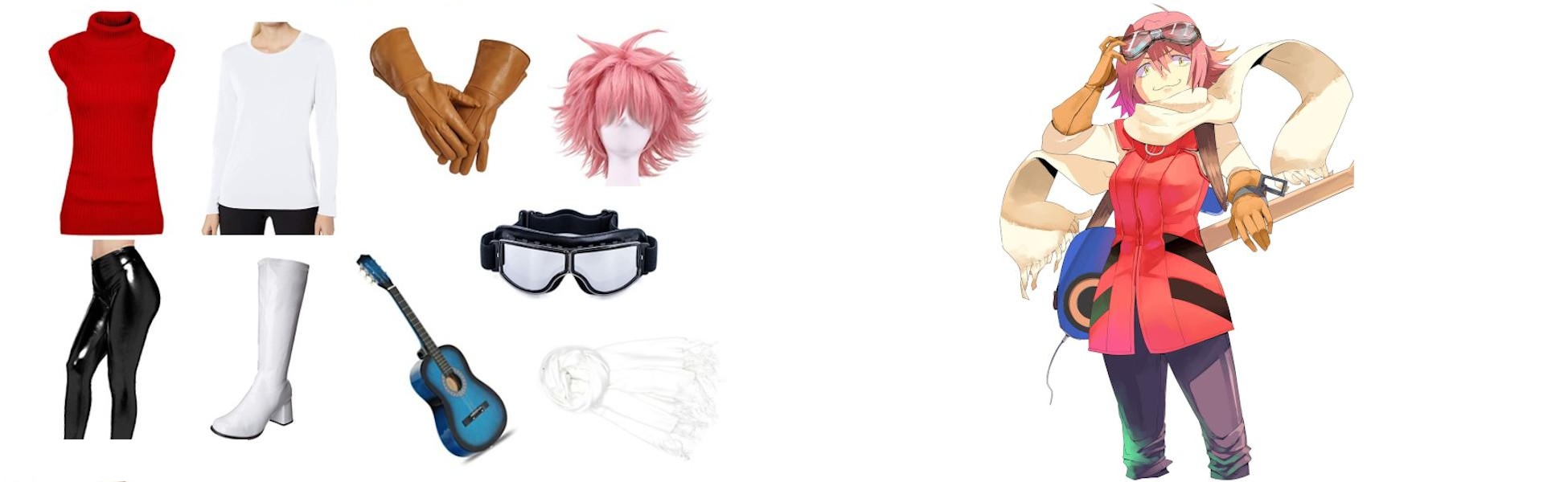 Haruko Haruhara FLCL Cosplay Guide Haruko Haruhara FLCL Cosplay Guide