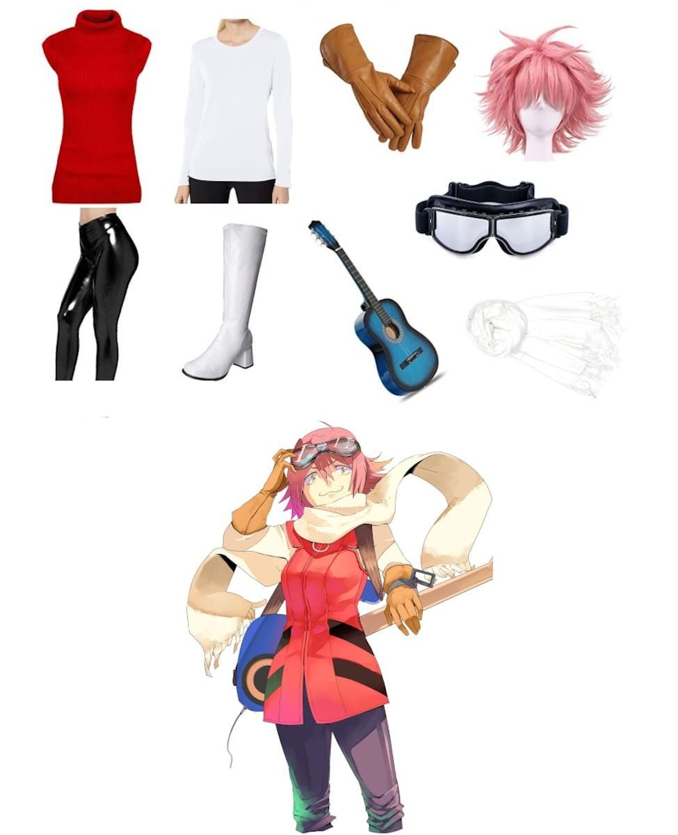 Haruko Haruhara FLCL Cosplay Guide Haruko Haruhara FLCL Cosplay Guide