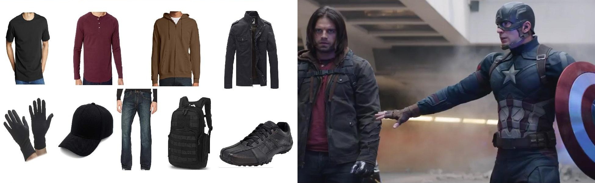 Bucky Barnes Civil War Costume Guide