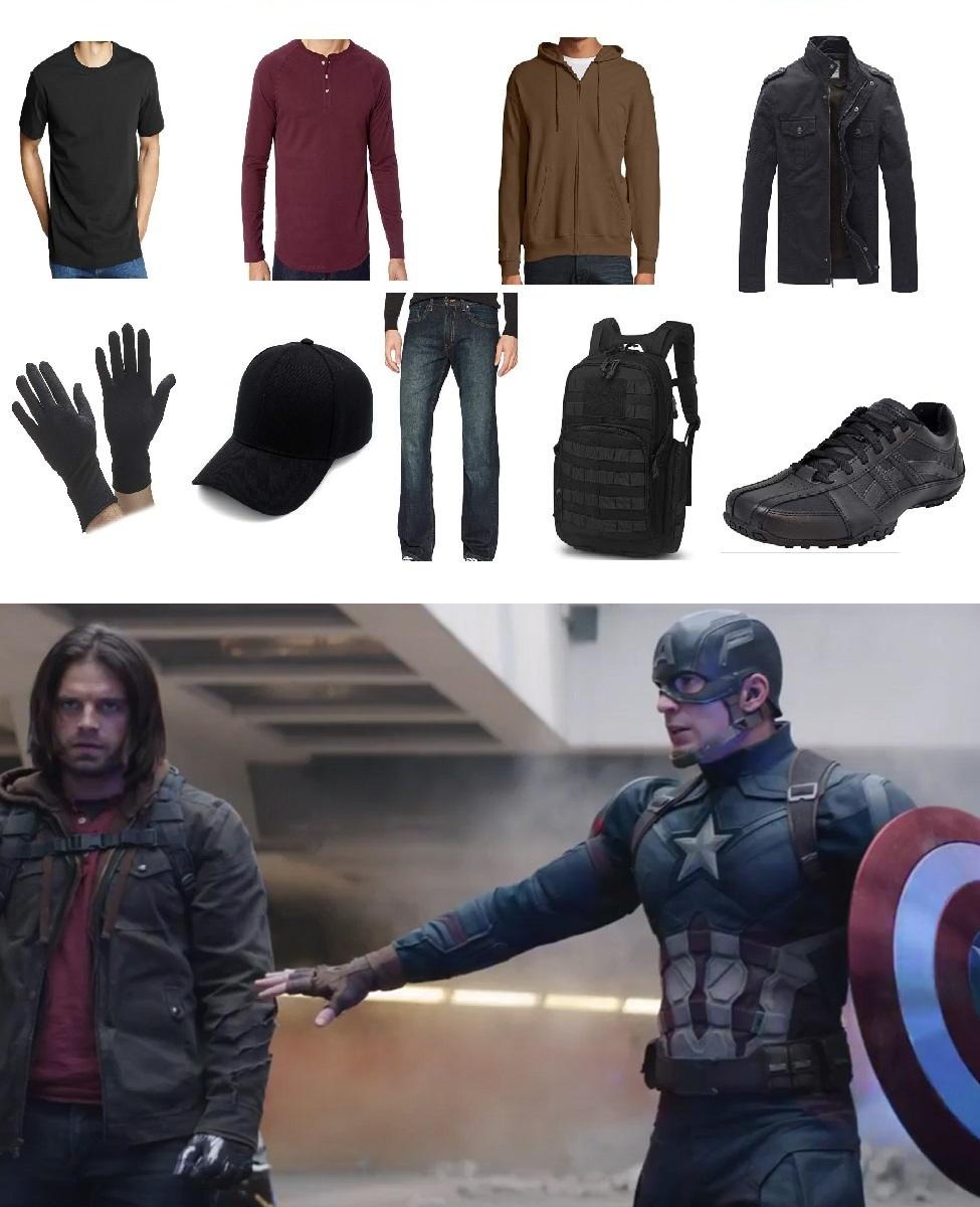 Bucky Barnes Civil War Costume Guide