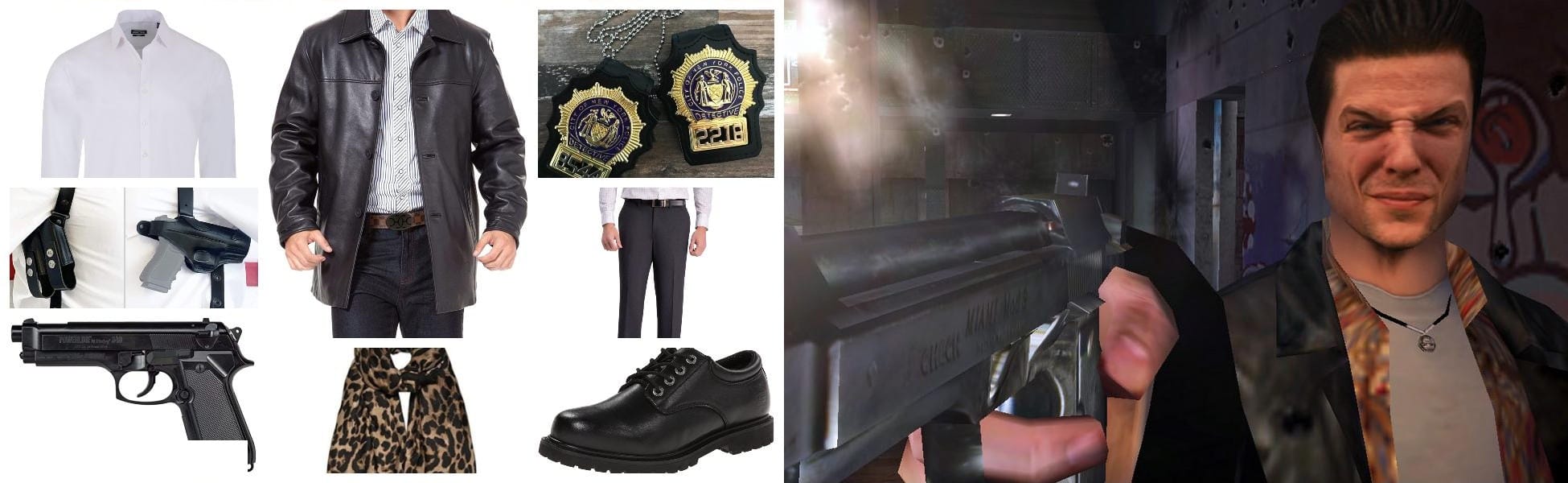 Max Payne (2001) DIY Costume Guide