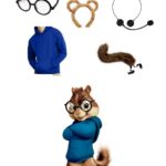 Simon from Alvin and the Chipmunks Costume