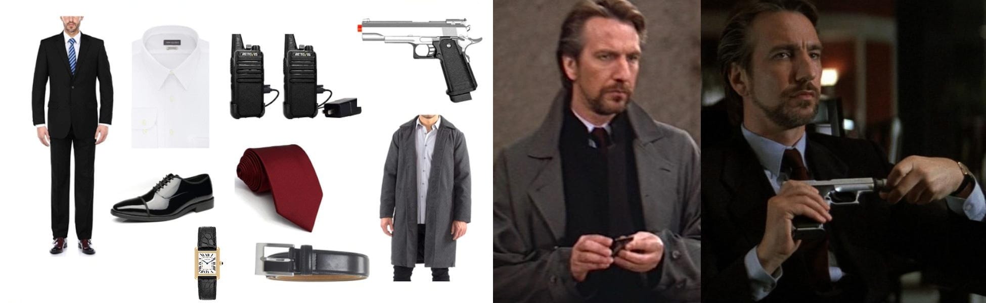 Hans Gruber Die Hard Costume Guide