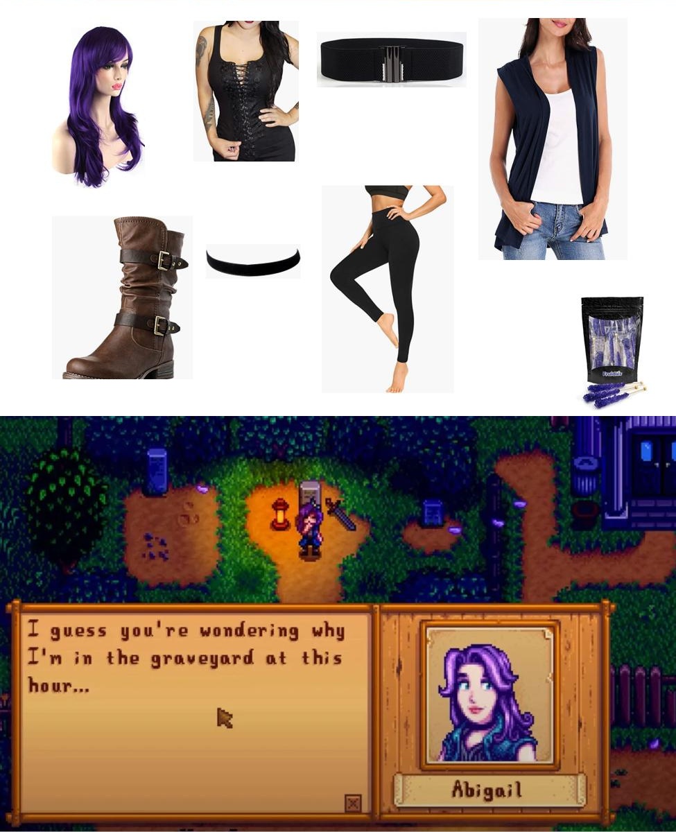 Abigail Stardew Valley Costume Guide Abigail Stardew Valley Costume Guide