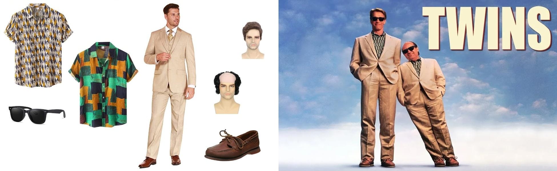 Julius and Vincent Benedict Twins Costume Guide