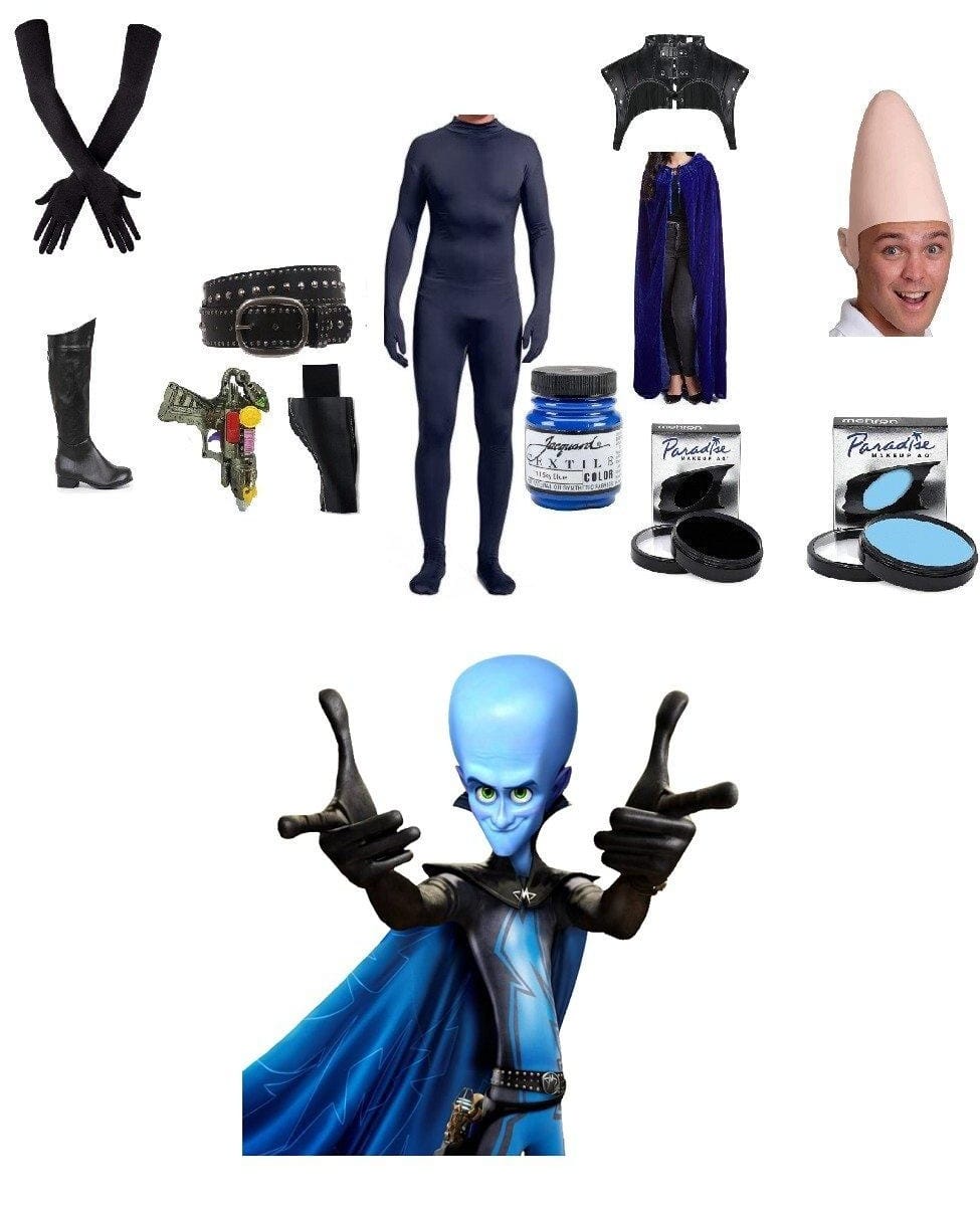 DIY Megamind Costume Guide