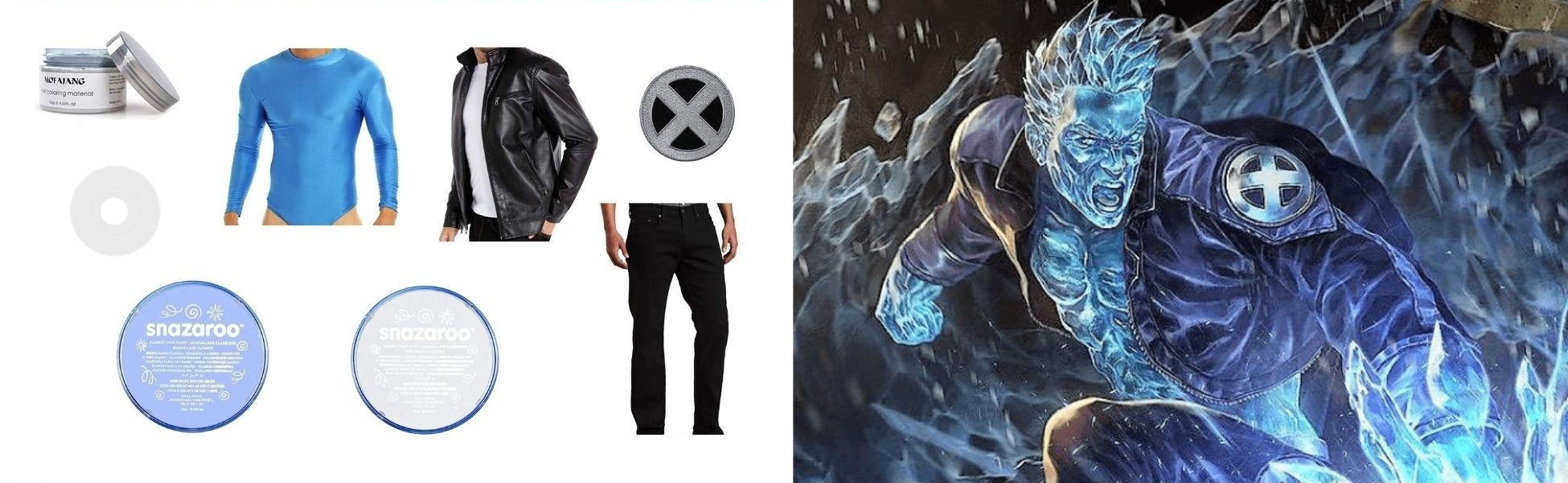 DIY Iceman Costume Guide DIY Iceman Costume Guide