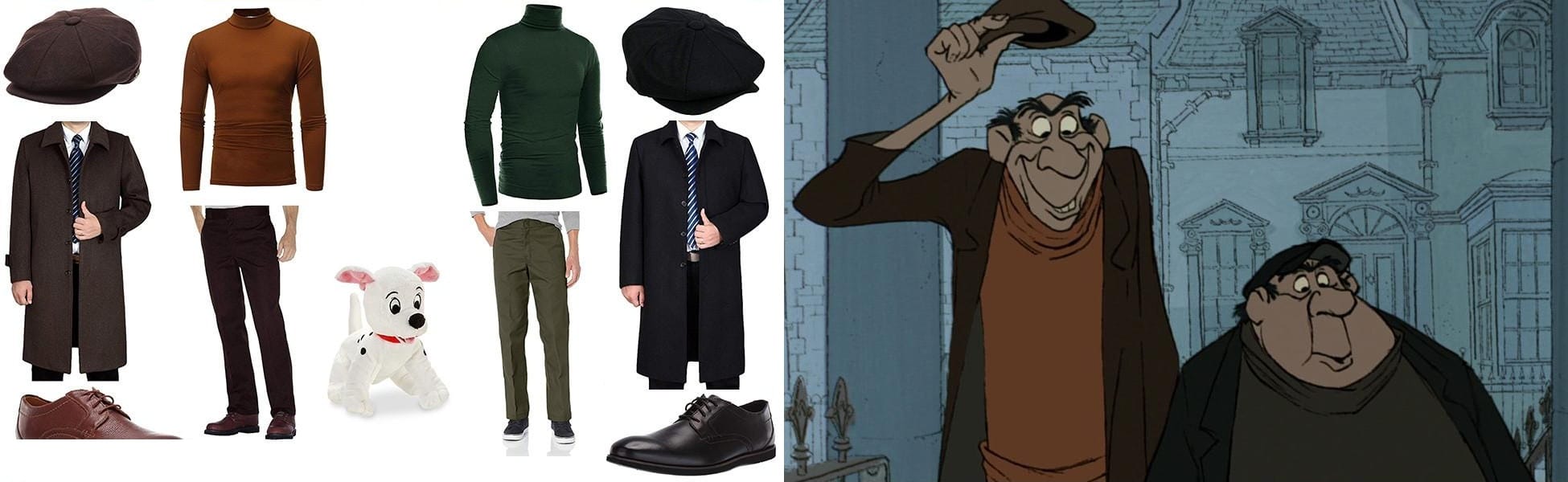 Jasper and Horace 101 Dalmatians Costume Guide