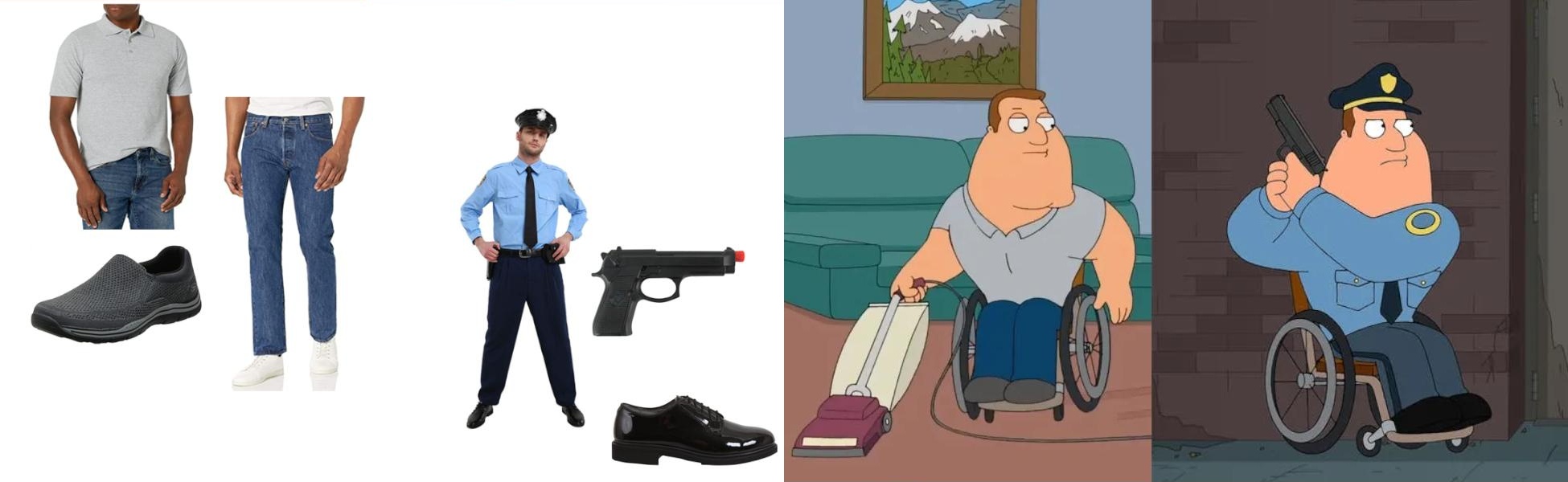 Joe Swanson Costume Guide: Family Guy Cosplay