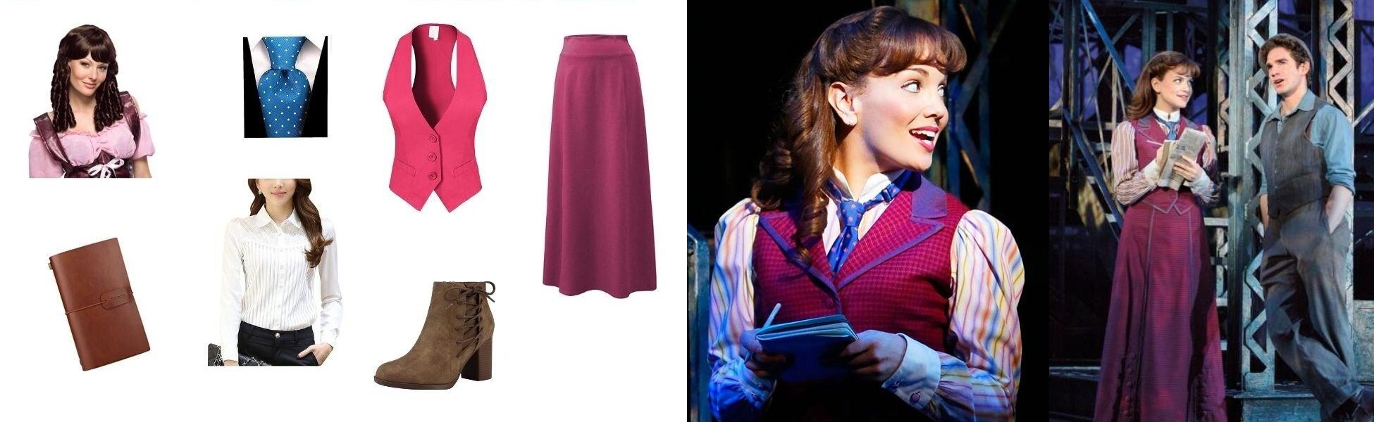 Katherine Plumber Newsies Costume Guide