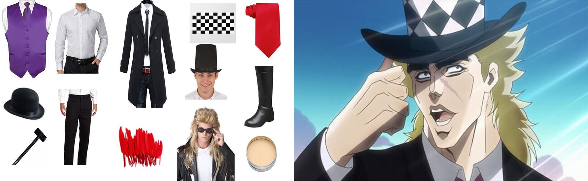 Robert E.O. Speedwagon DIY Costume Guide