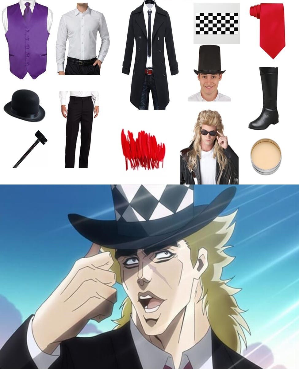 Robert E.O. Speedwagon DIY Costume Guide