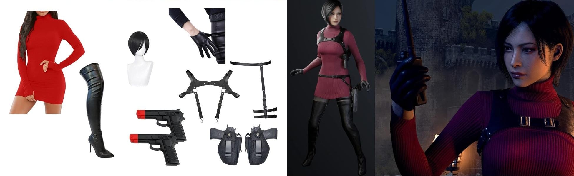Ada Wong RE4 Remake Costume Guide