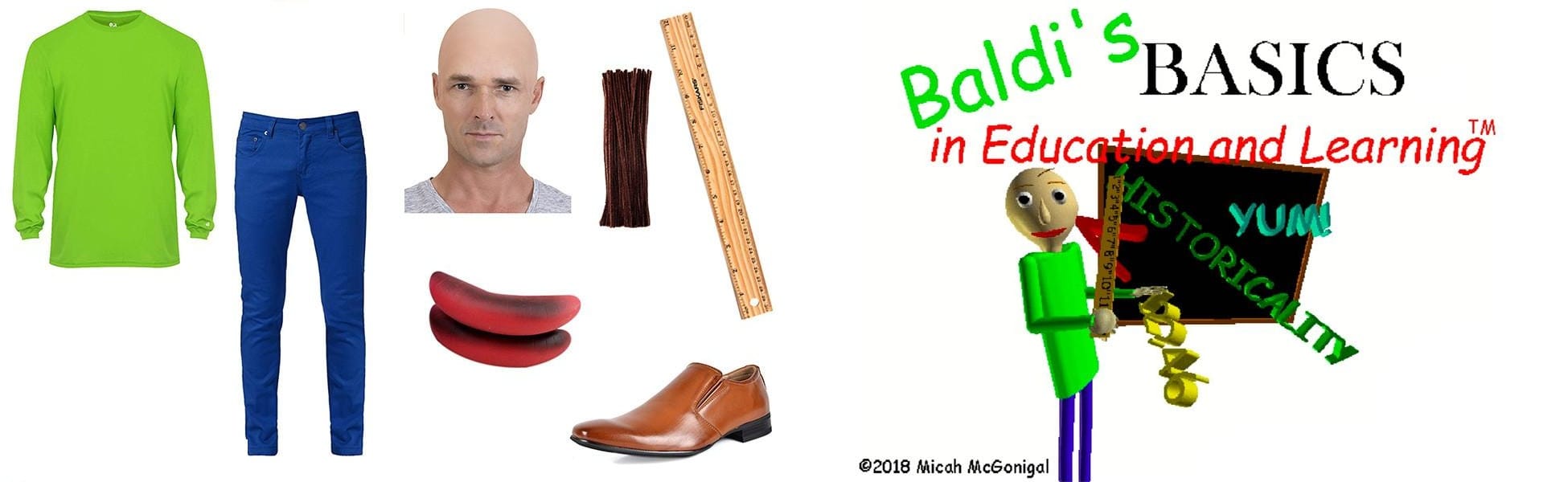 DIY Baldi Costume Guide