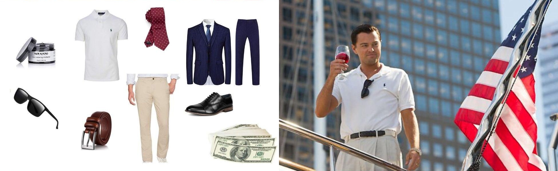 Jordan Belfort Wolf of Wall Street Costume