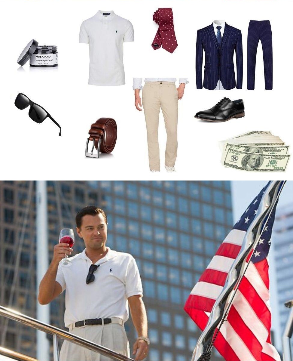 Jordan Belfort Wolf of Wall Street Costume