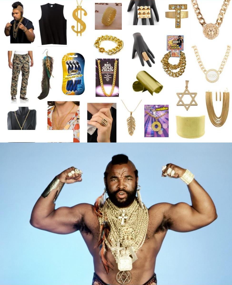 DIY Mr. T Costume Guide