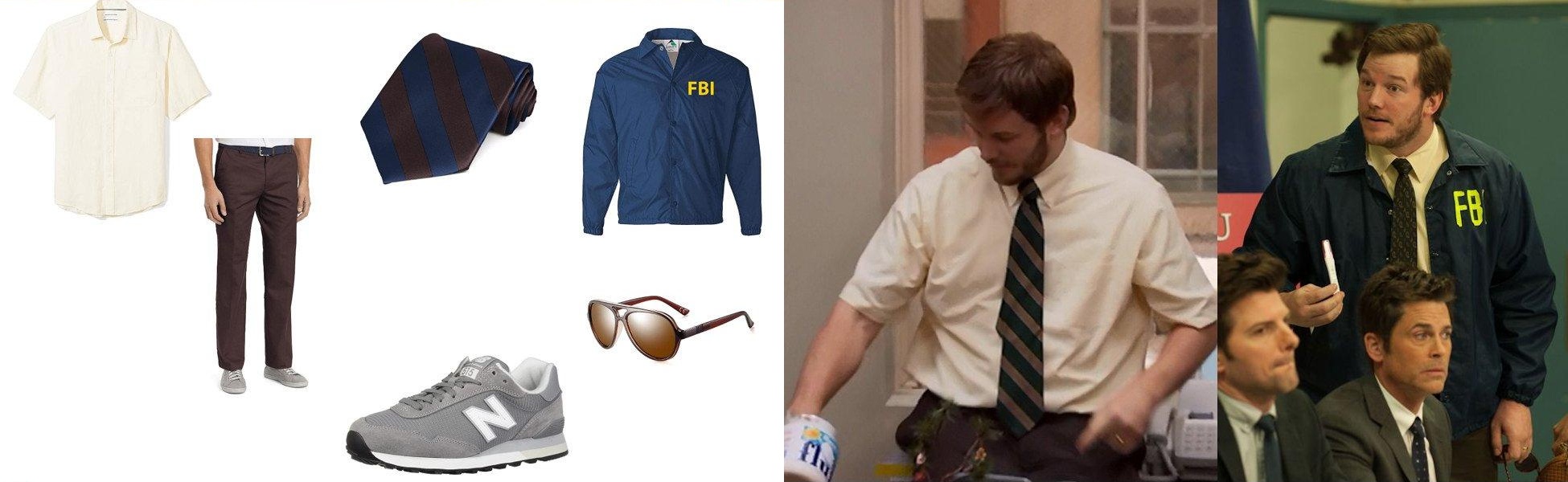 Andy Dwyer Parks and Recreation Costume