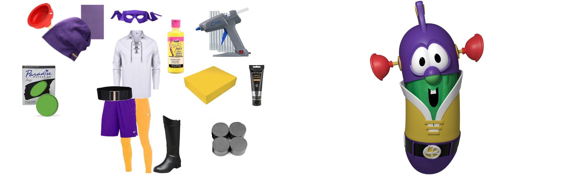 Larryboy from VeggieTales Costume Guide