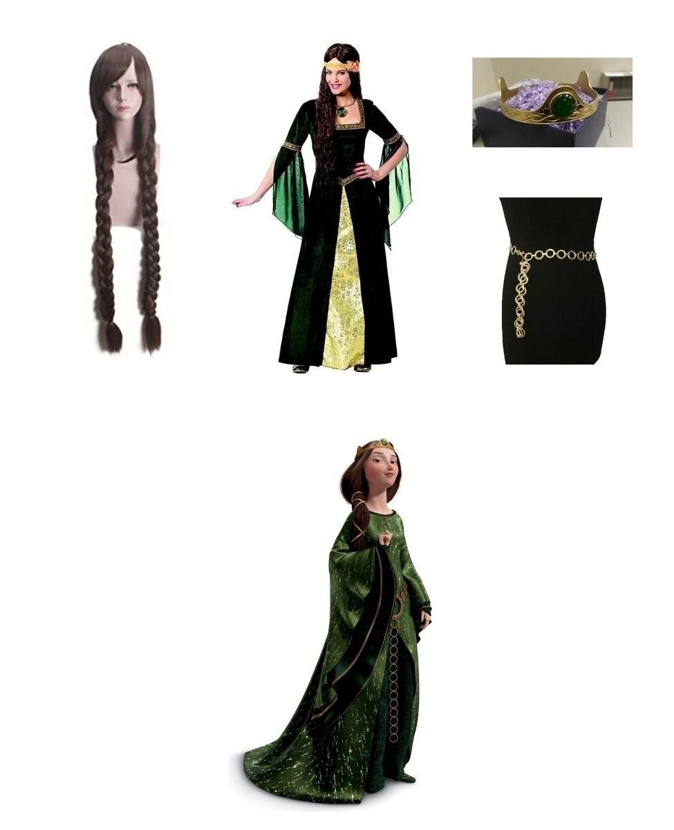 Queen Elinor from Brave DIY Costume Guide