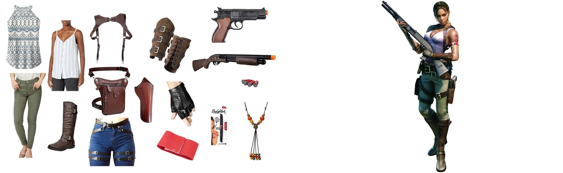 Sheva Alomar Resident Evil 5 Costume Guide