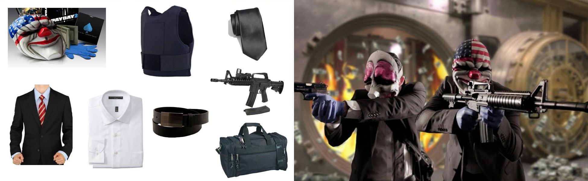 Payday 2 DIY Costume Guide