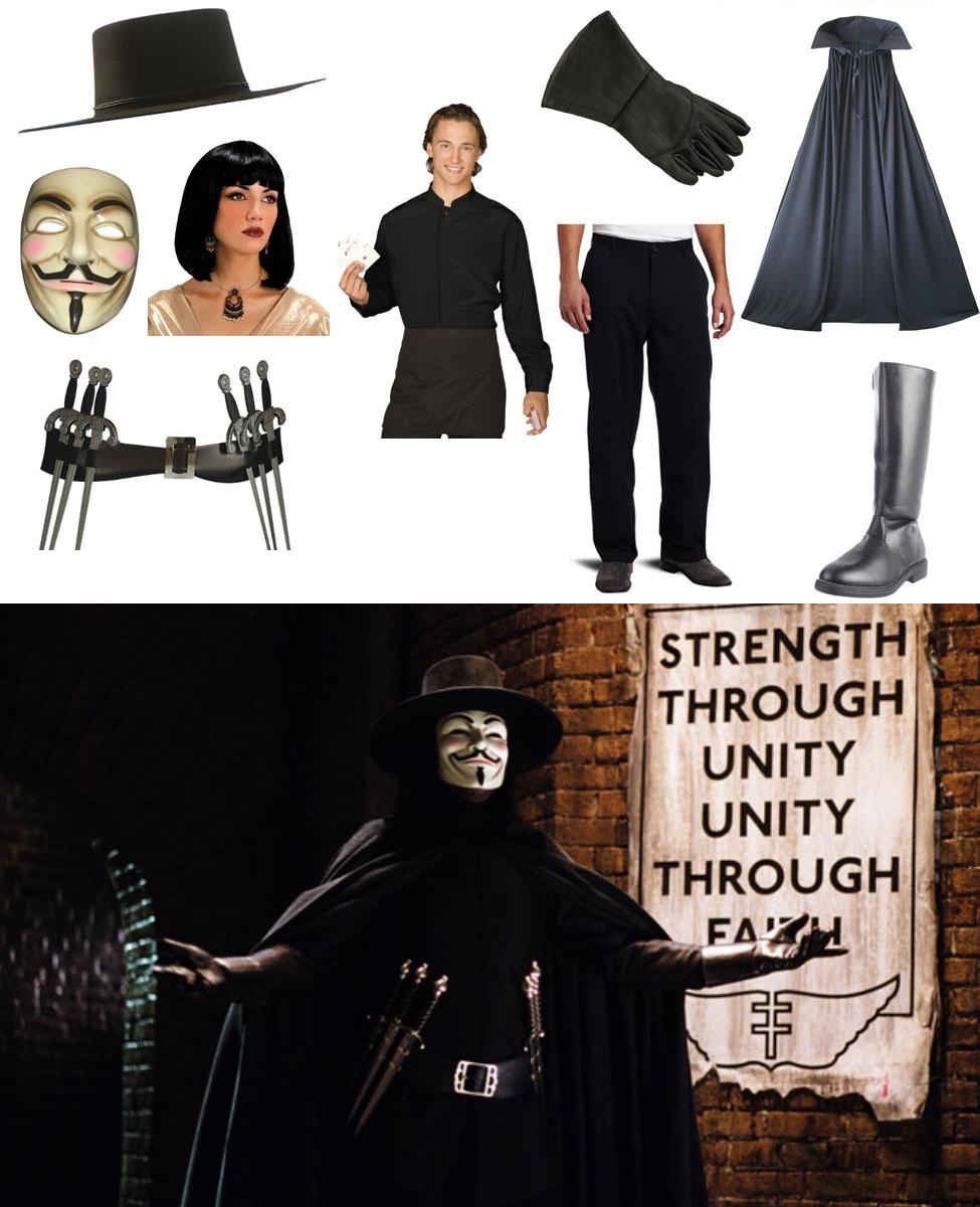 DIY V for Vendetta Costume Guide