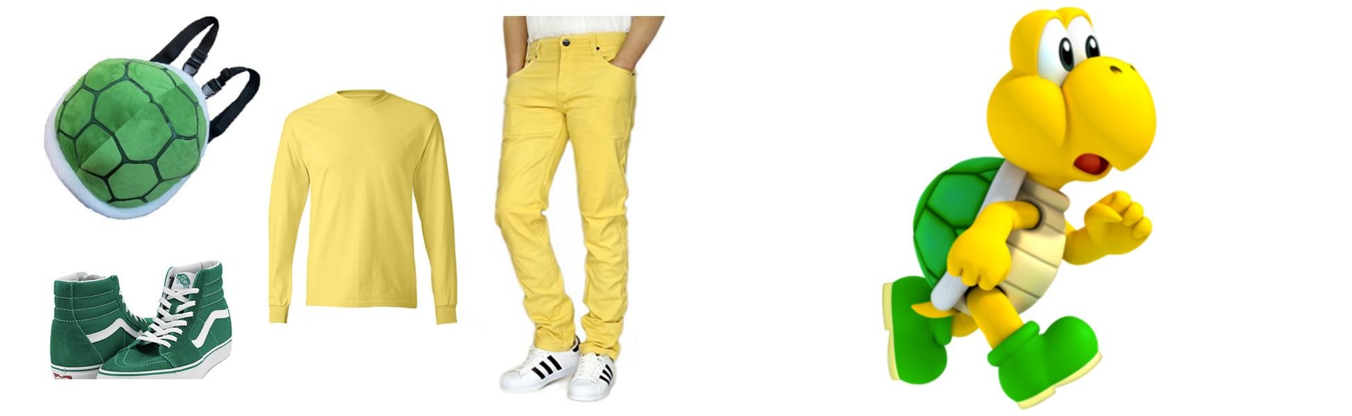 Koopa Troopa DIY Costume Guide