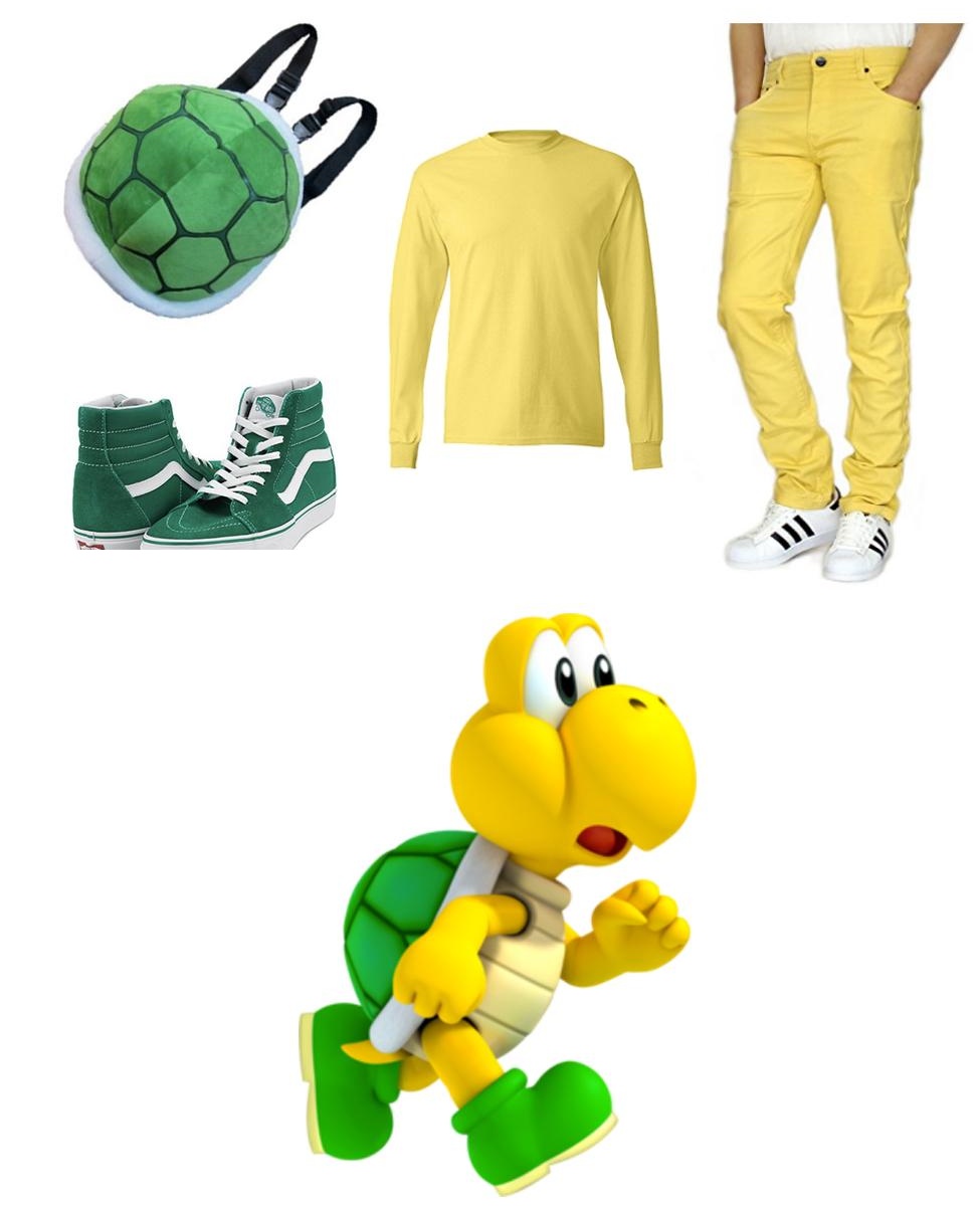 Koopa Troopa DIY Costume Guide
