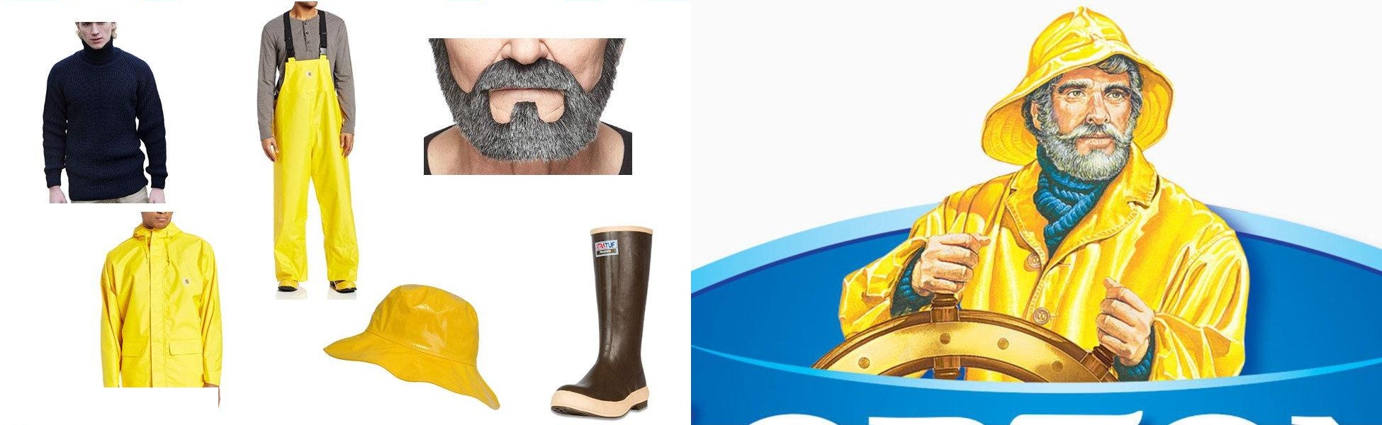 Gorton's Fisherman DIY Costume Guide