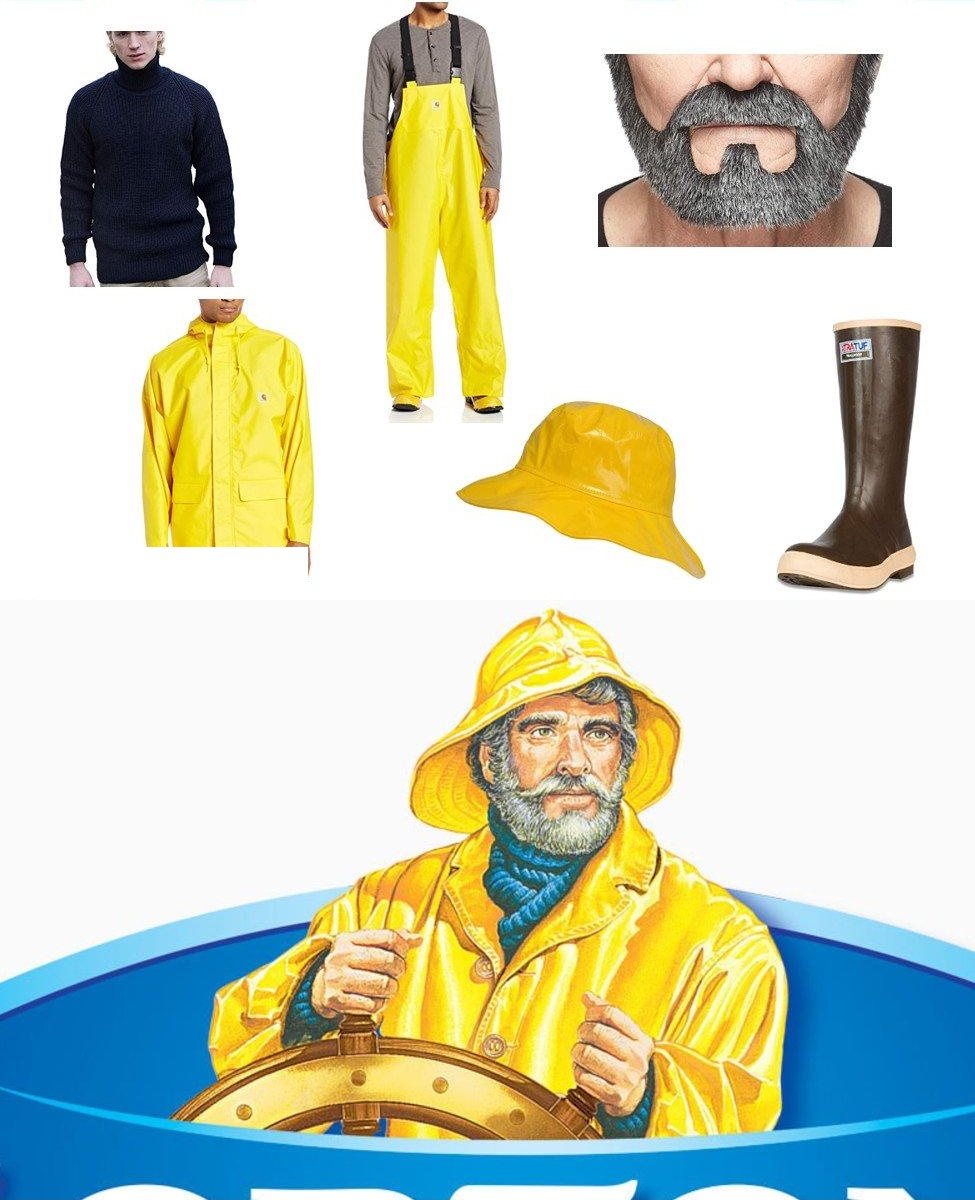 Gorton's Fisherman DIY Costume Guide