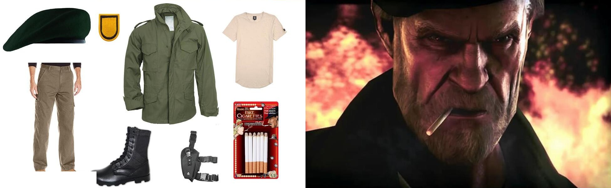 Bill from Left 4 Dead Cosplay Guide