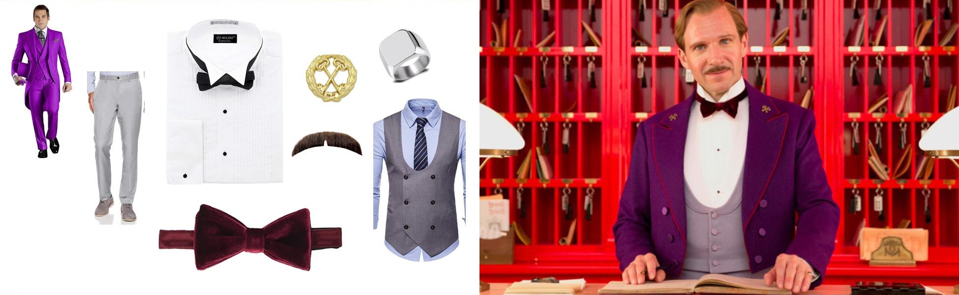 M. Gustave Grand Budapest Hotel Costume Guide