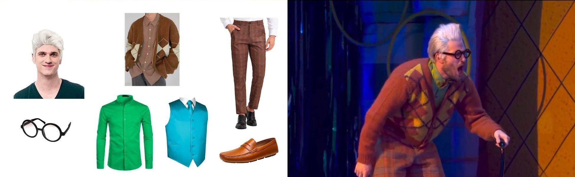 Old Man Jenkins SpongeBob Musical Costume