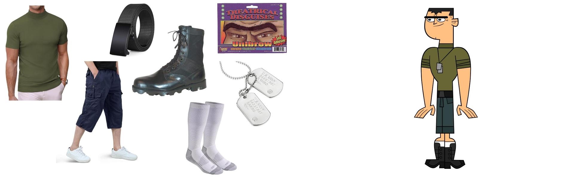 Brick Total Drama Costume Guide