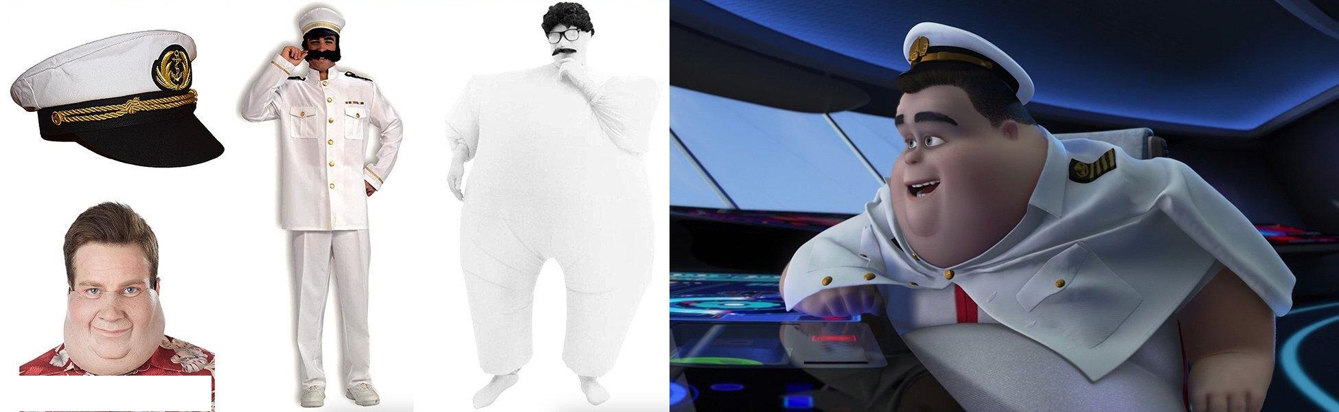 Captain B. McCrea Wall-E Costume Guide