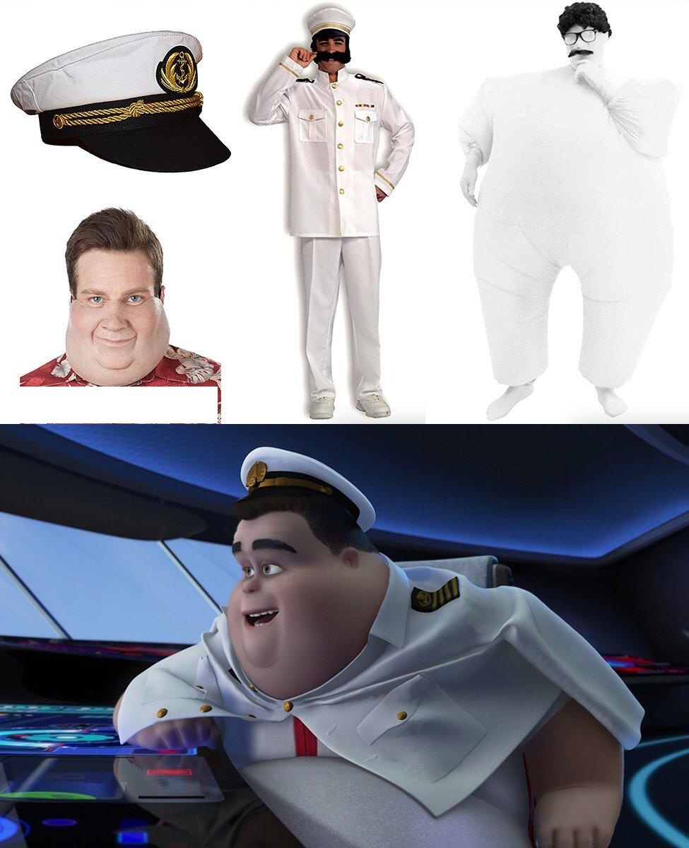 Captain B. McCrea Wall-E Costume Guide