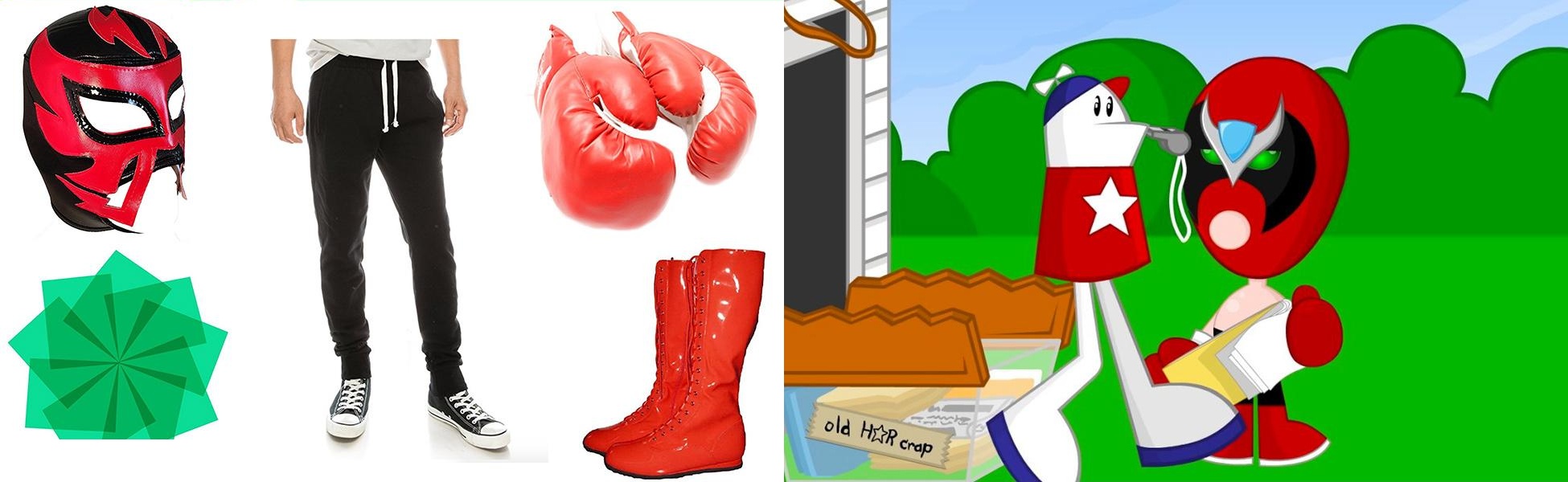 DIY Strong Bad Costume Guide DIY Strong Bad Costume Guide
