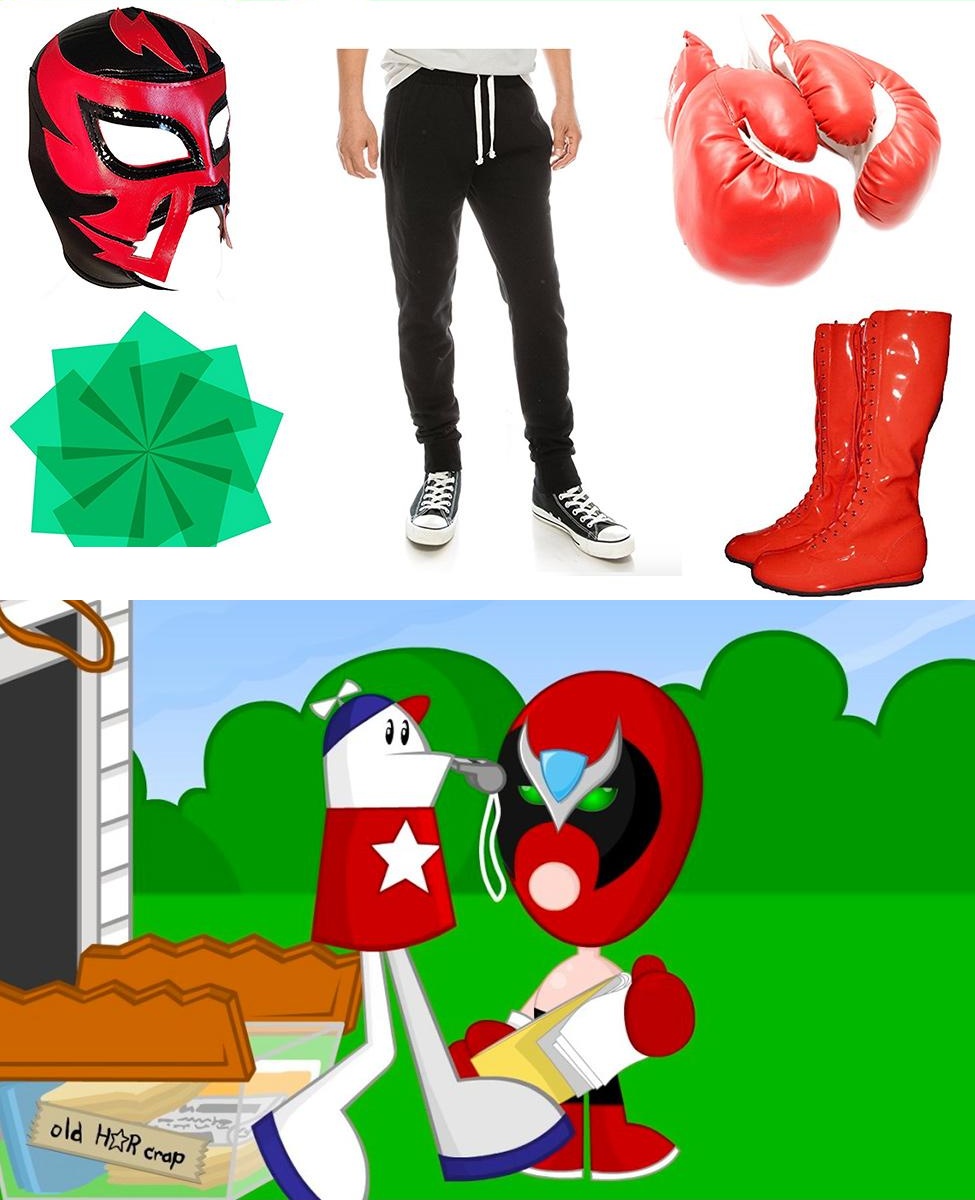 DIY Strong Bad Costume Guide DIY Strong Bad Costume Guide