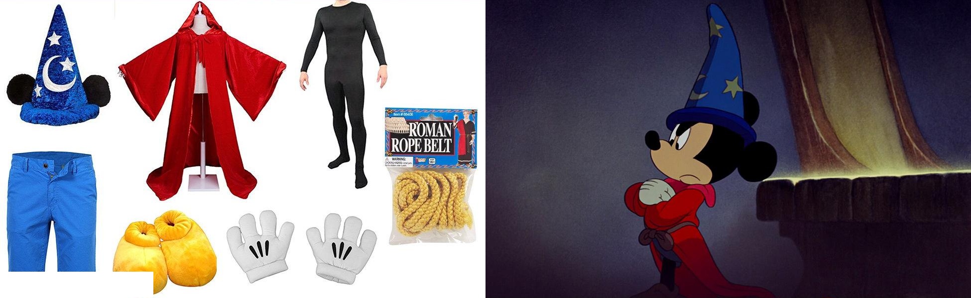 Sorcerer Mickey Mouse Fantasia Costume Guide