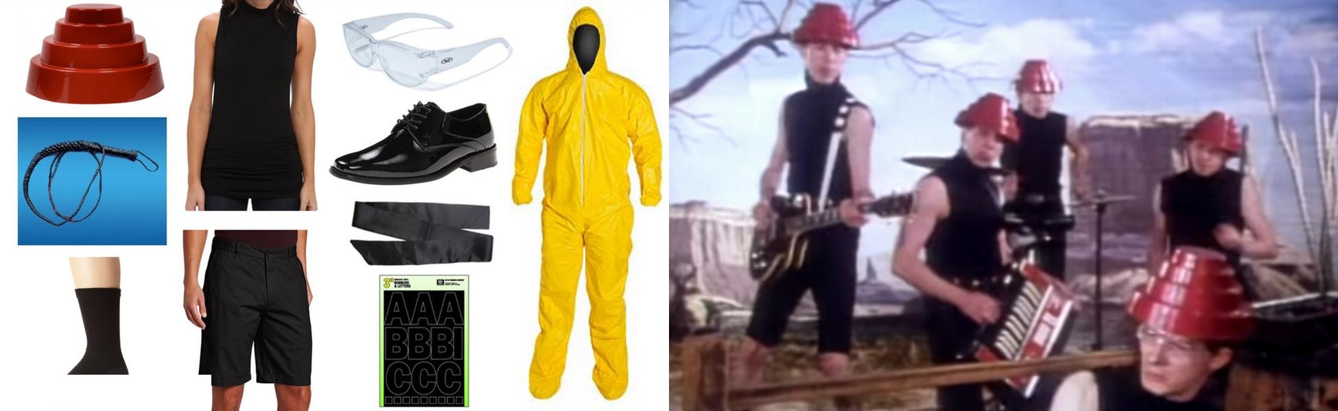 Devo Costume Guide: DIY Whip It & Hazmat Look