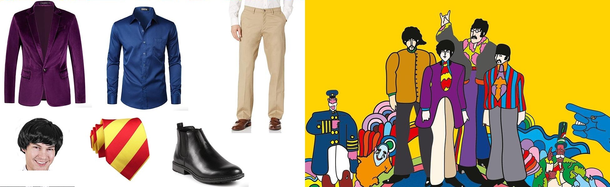 Paul McCartney Yellow Submarine Costume Guide