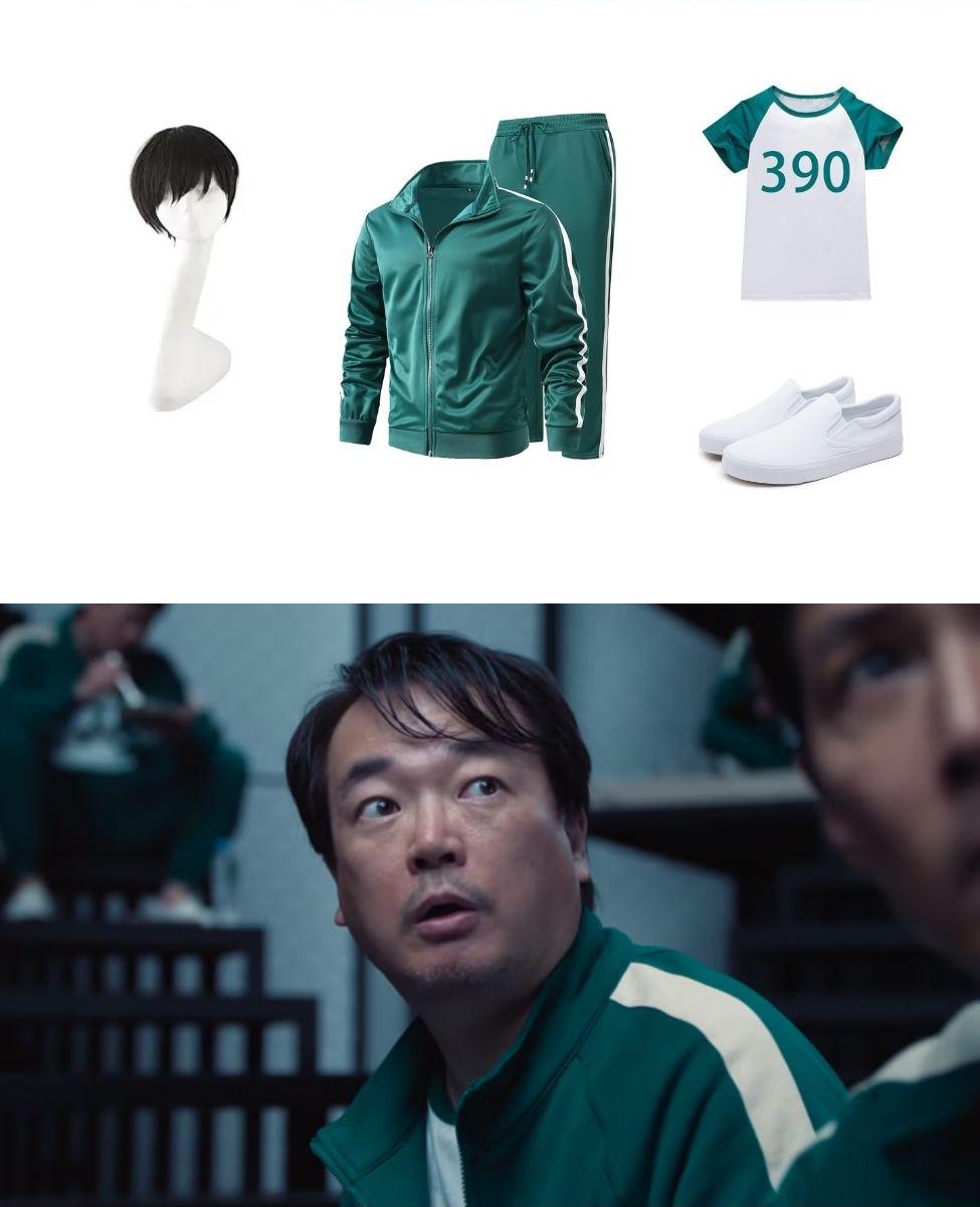 Park Jung-bae Squid Game Costume Guide Park Jung-bae Squid Game Costume Guide