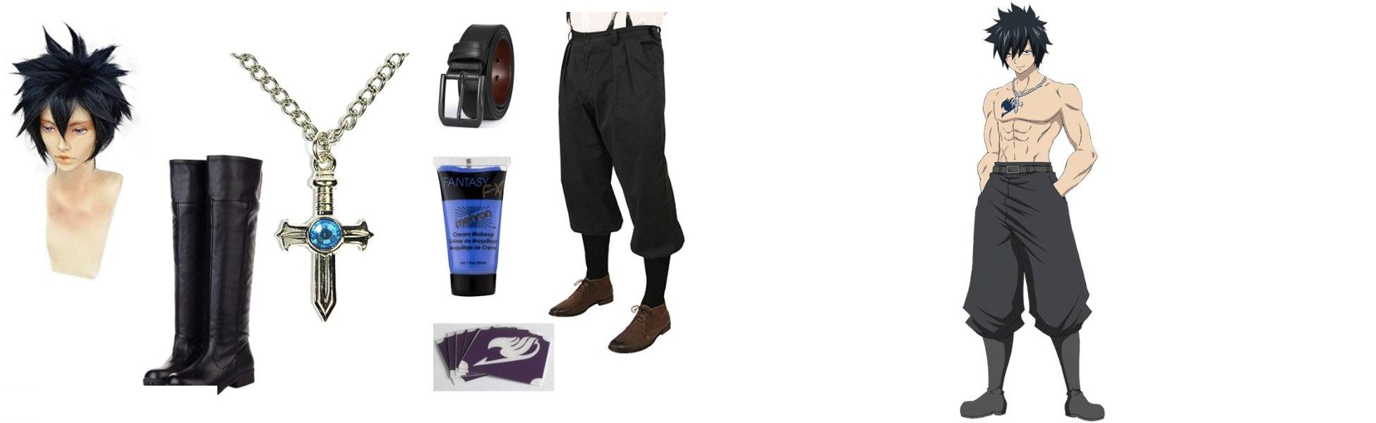 Gray Fullbuster Fairy Tail Costume Guide Gray Fullbuster Fairy Tail Costume Guide