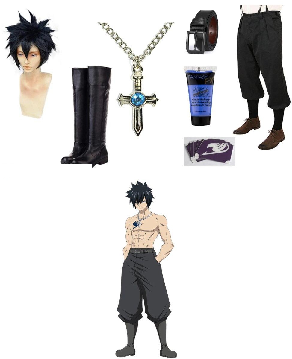 Gray Fullbuster Fairy Tail Costume Guide Gray Fullbuster Fairy Tail Costume Guide