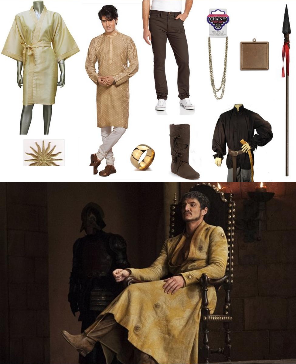 Oberyn Martell DIY Costume Guide Oberyn Martell DIY Costume Guide