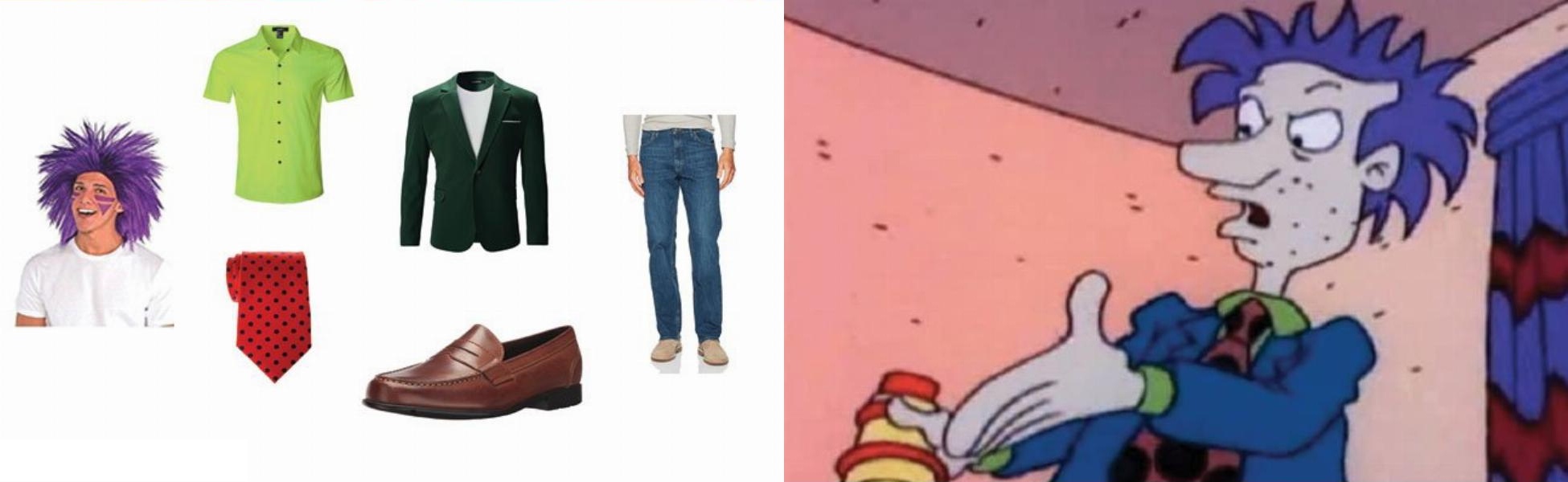 Stu Pickles DIY Costume Guide Stu Pickles DIY Costume Guide